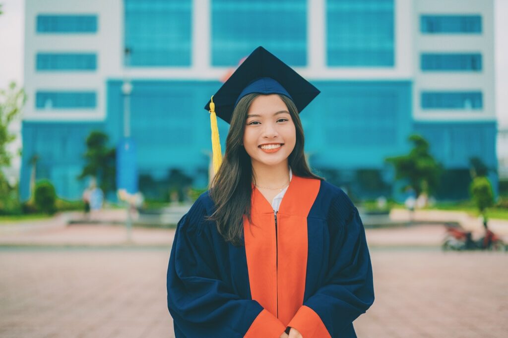 woman, student, graduate, smile, gown, beauty, vietnam, portrait, graduate, graduate, graduate, graduate, graduate